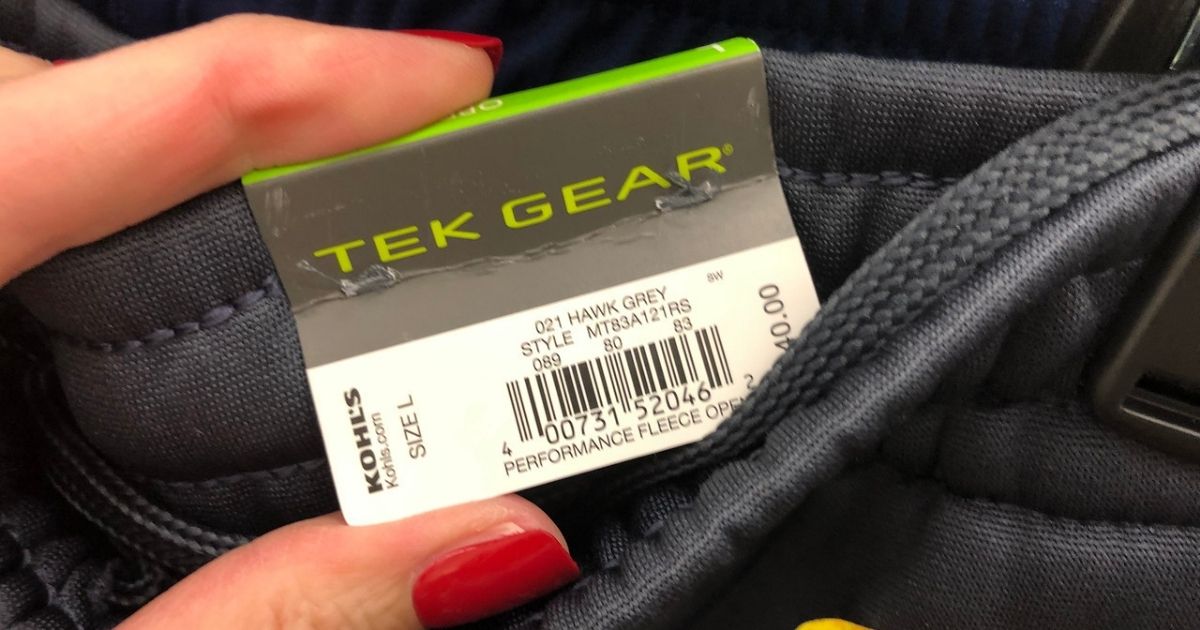 Kohl’s Kids Tek Gear Clothing from $4.50 (Regularly $18)