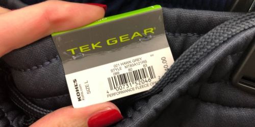 Kohl’s Tek Gear Clothing Clearance | Kids Tanks from $1.91, Men’s Bottoms from $3.71 & More