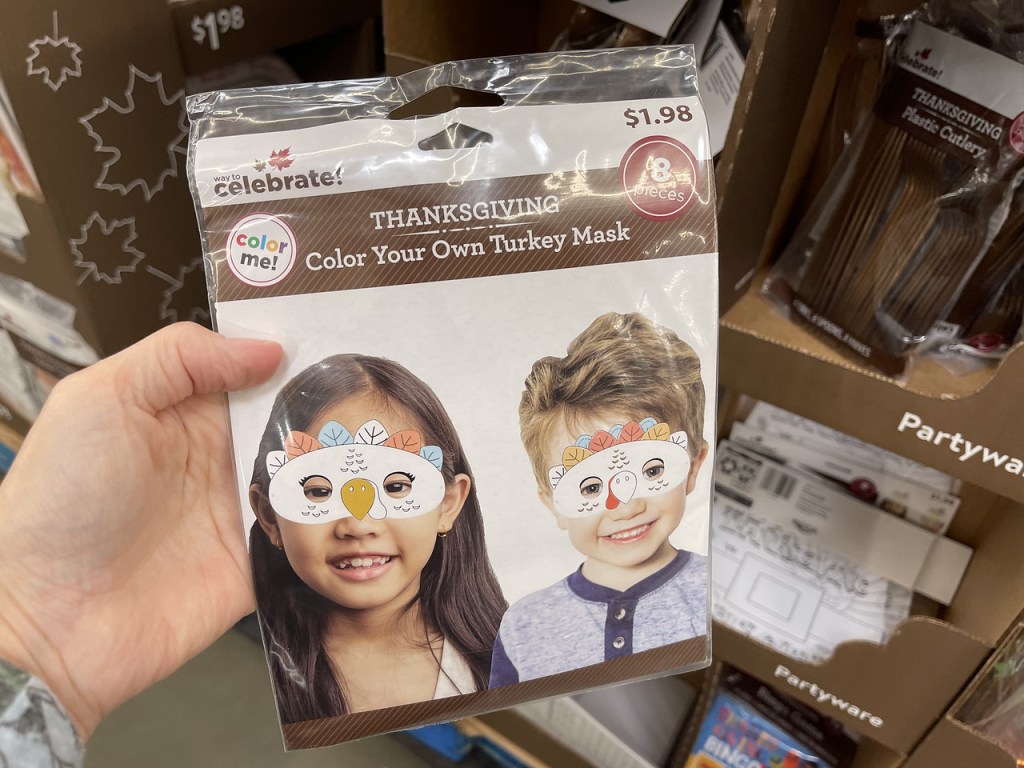Thanksgiving Turkey Masks