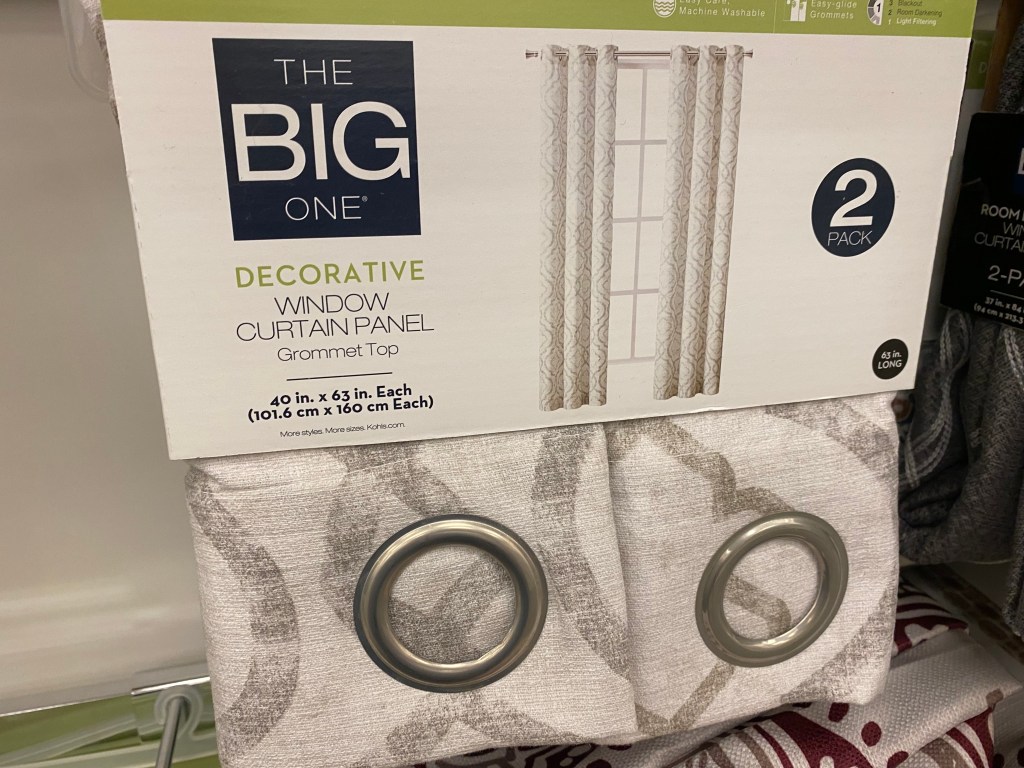 The Big One Curtain 2-Pack