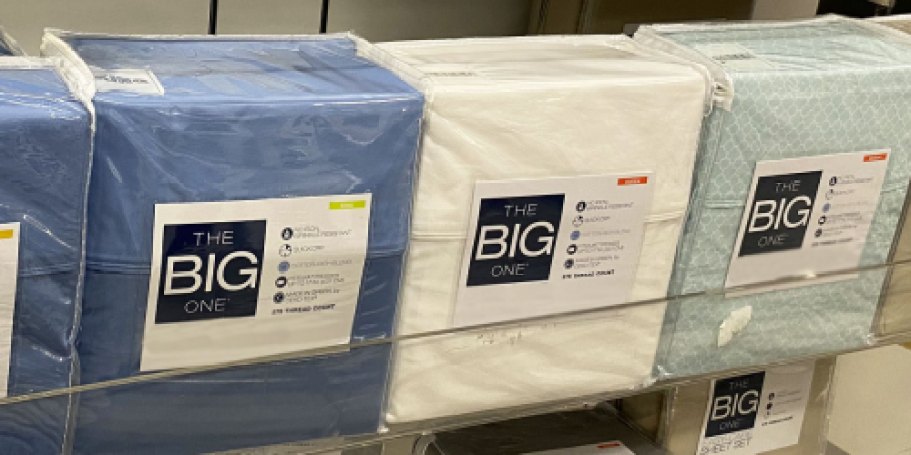 Up to 75% Off The Big One Sheet Sets on Kohls.com