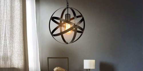 Trendy Farmhouse Pendant Light Just $24.99 Shipped on Amazon