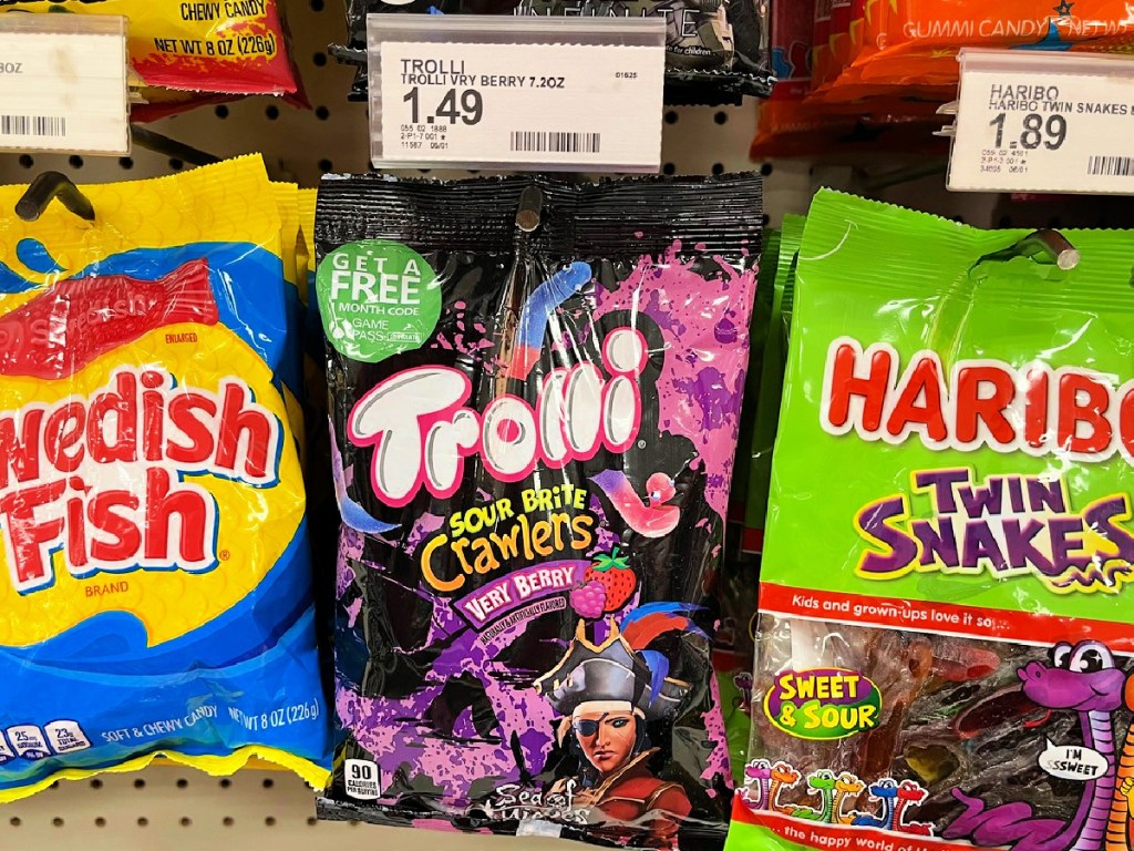 Trolli Very Berry Sour Bite Crawlers 7.2-Ounce Bag