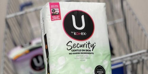 Better Than Free U By Kotex Pads After Cash Back at Walgreens