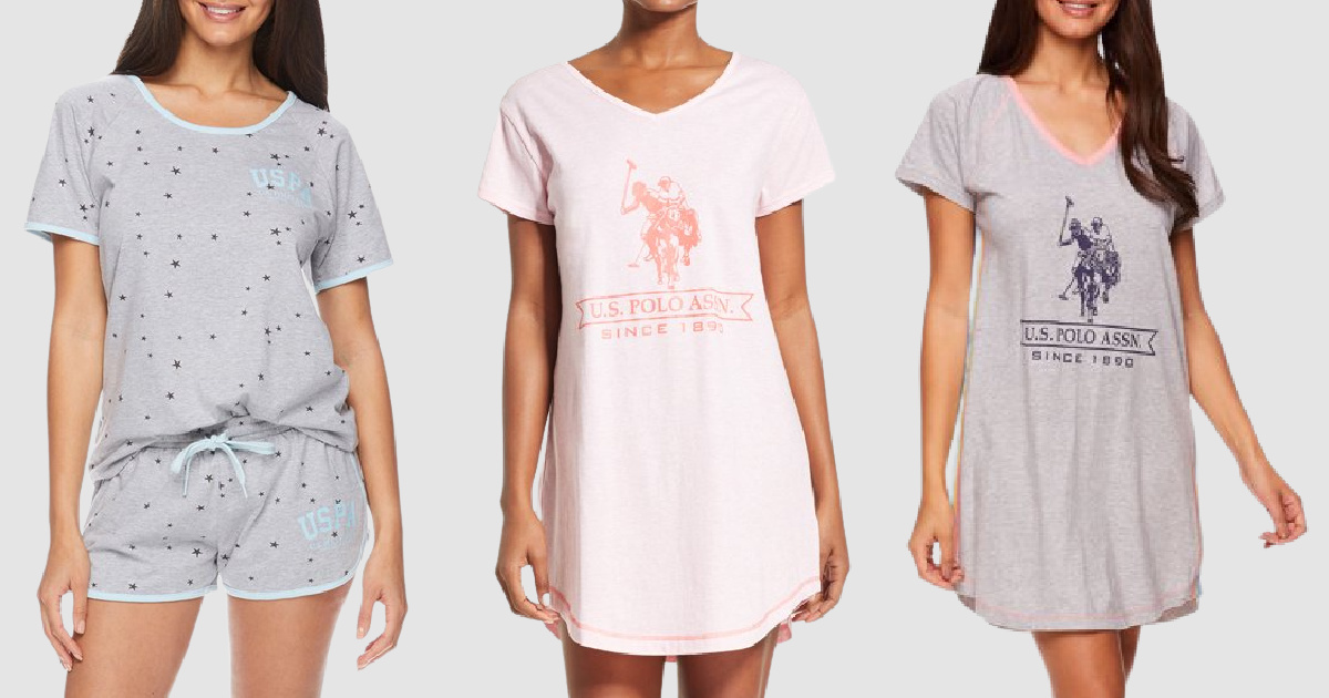 U.S. Polo Assn. Women’s Pajamas from $5.35 on Walmart.com (Regularly $18)