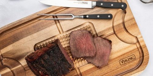 Viking Carving Board & Knife Set Only $79.99 on Zulily (Regularly $300)