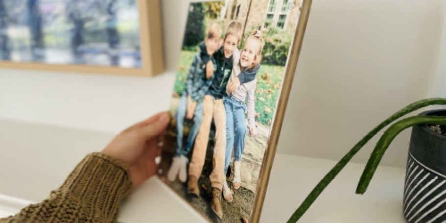 75% Off Walgreens Wood Photo Panels w/ Free Same Day Pickup