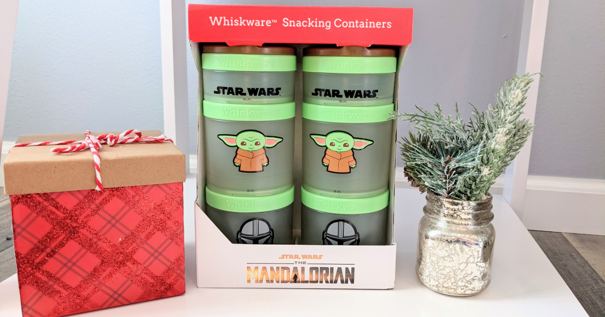 Whiskware Star Wars Stackable Snack Pack Containers - Vader