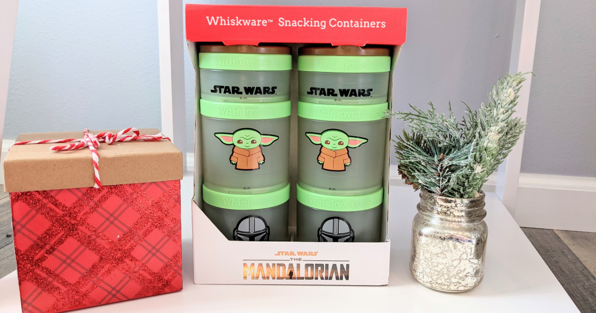  Whiskware Stackable Star Wars Snack Containers Set