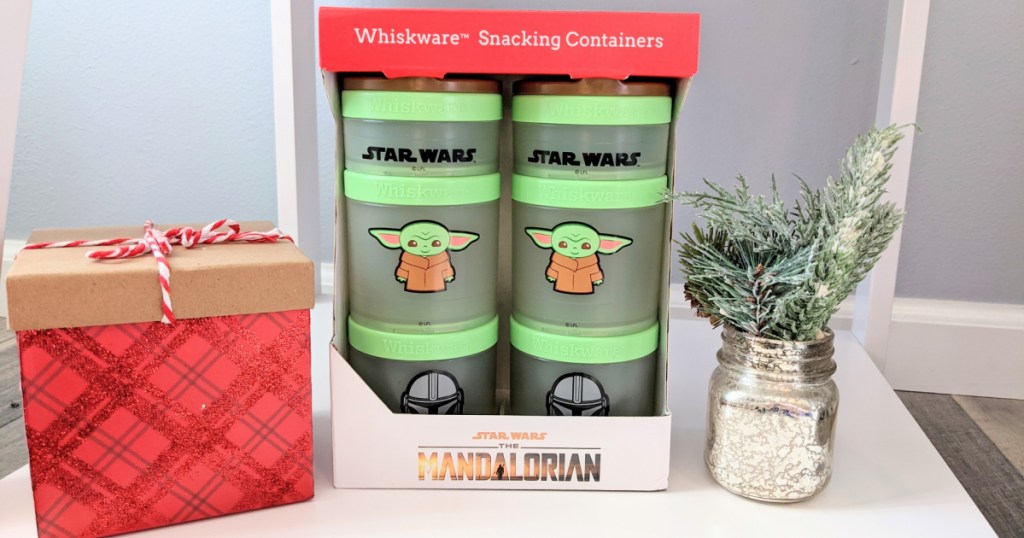 Whiskware Start Wars containers on tabletop