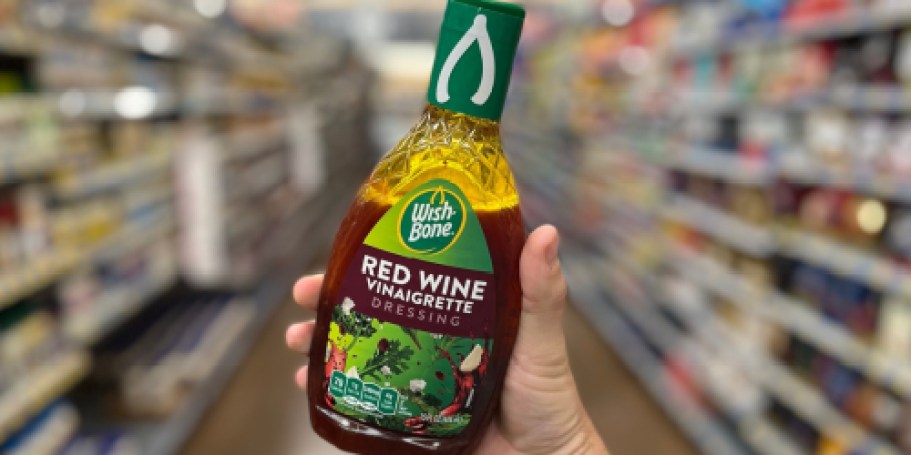 Wish-Bone Red Wine Vinaigrette Salad Dressing Only $1 Shipped on Amazon