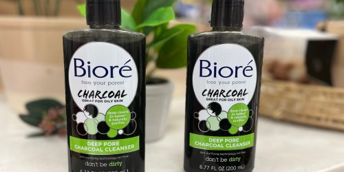 50% Off Bioré Deep Pore Charcoal Face Washes on Amazon