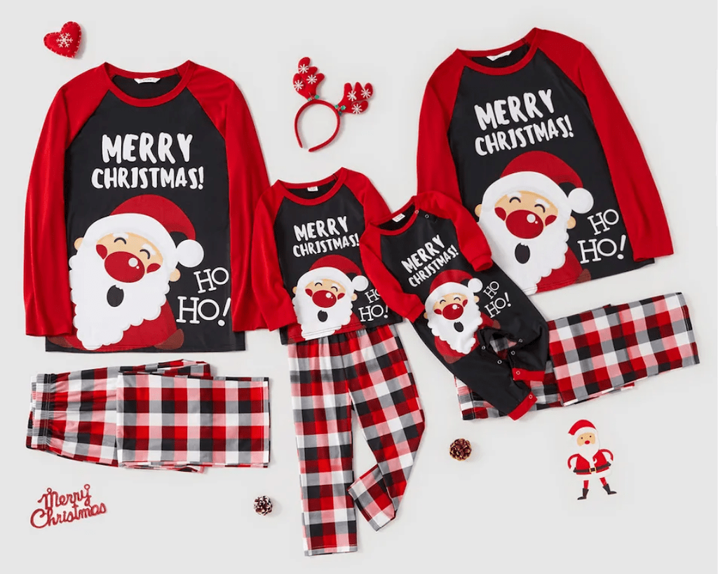Merry Christmas family pajamas 