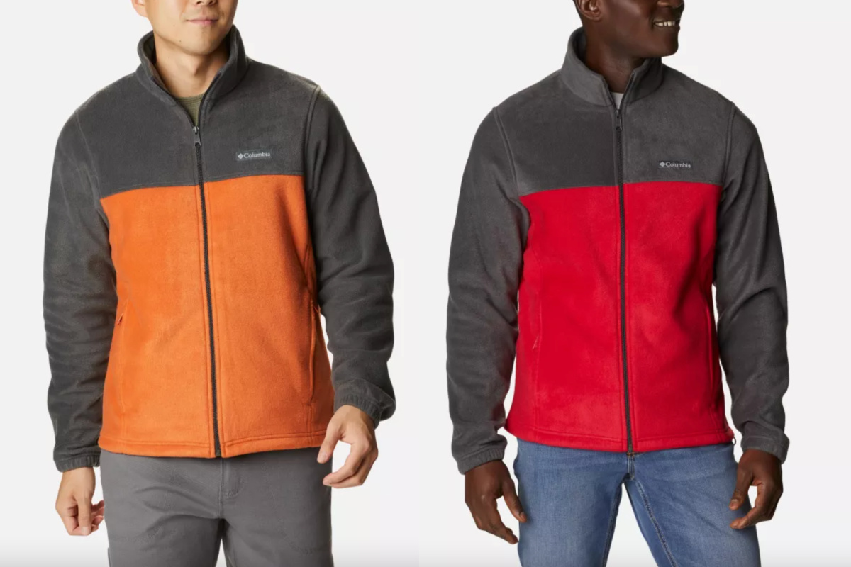 mens columbia fleece sale