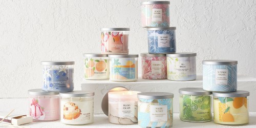 Scented Jar Candles 3-Wick Only $7.99 on JCPenney.com (Regularly $26) | Tons of Scents!