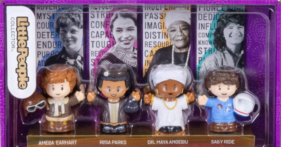 Little People collector's set featuring famous women
