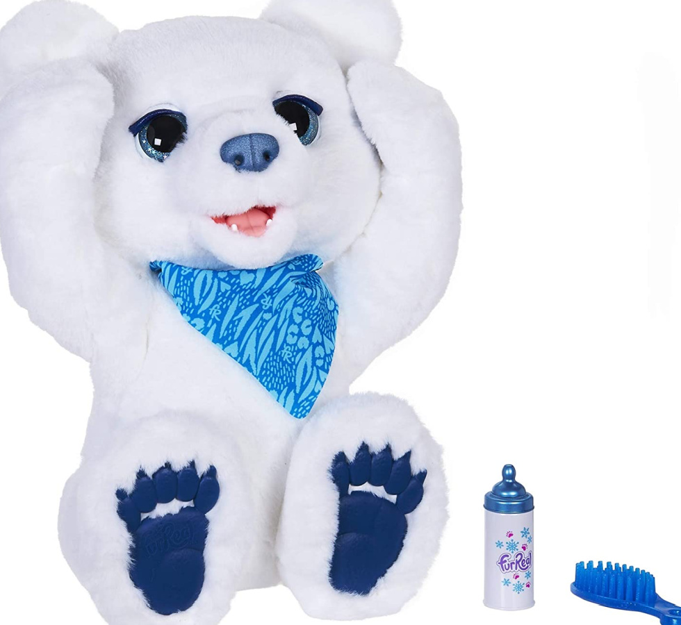 furReal Polar Bear Cub Interactive Plush Toy
