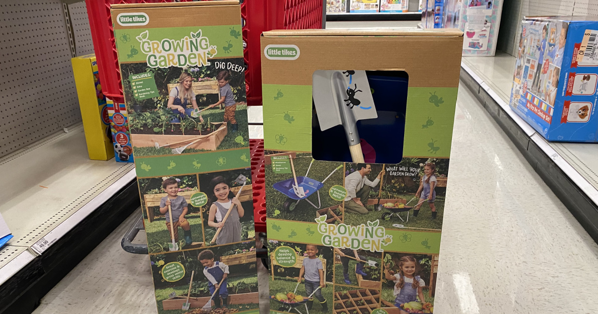 Little Tikes Growing Garden Wheelbarrow & Garden Tools Possibly Only $8.99 at Target (Regularly $30)