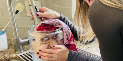 Need Creepy Halloween Decorations? Try Our Easy Head in a Jar DIY