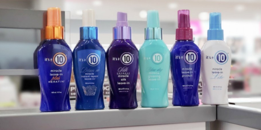50% Off It’s a 10 Haircare on ULTA.com | Over $130 Worth Just $53 Shipped + FREE Mystery Gift