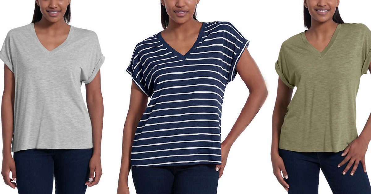 10 Jessica Simpson Women’s Tees Only $9.70 Shipped on Costco.com (Just 97¢ Each!)