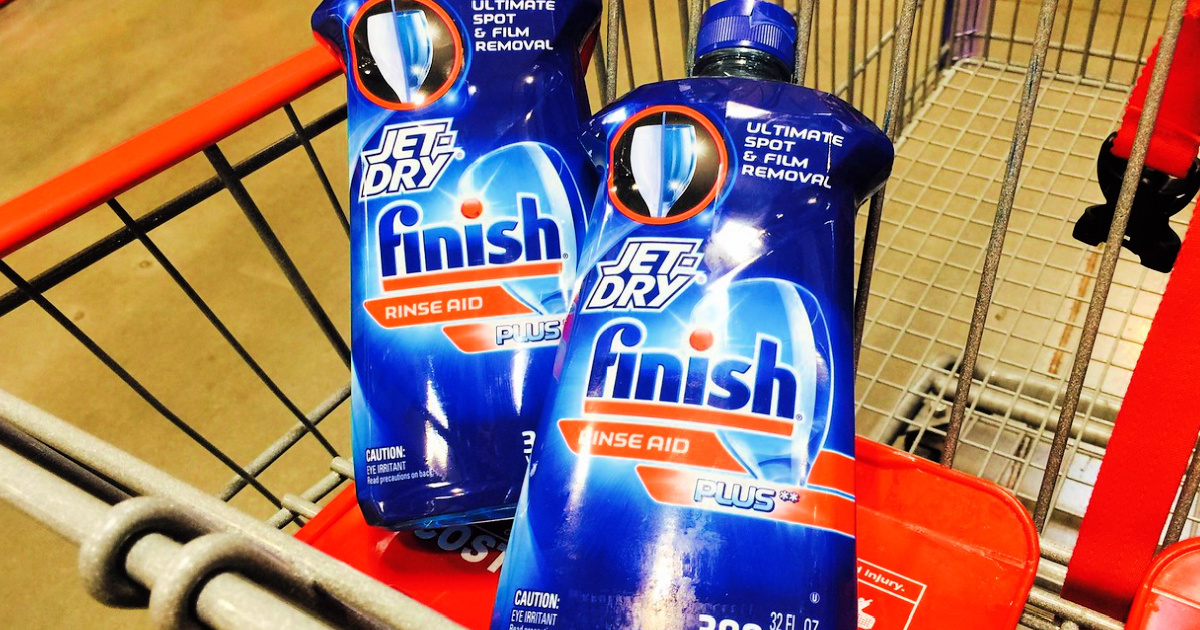 Finish JetDry Rinse Aid 32oz Bottles Only 9.32 Each Shipped on Amazon