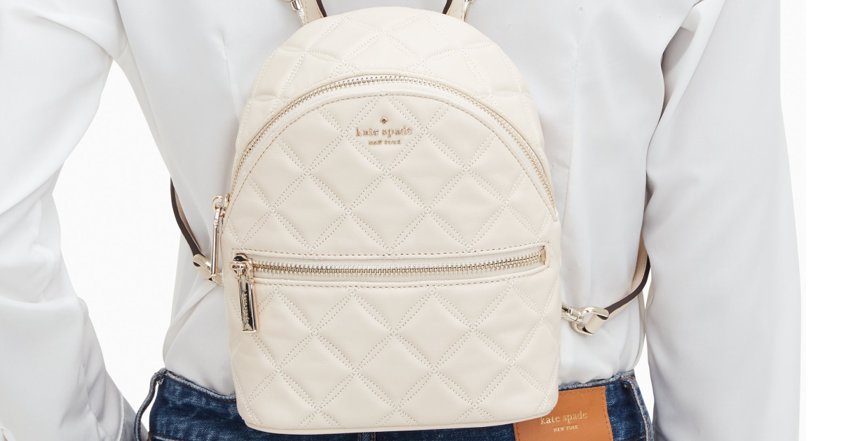 Kate Spade Quilted Mini Backpack Just $119 Shipped (Regularly $339) | 5  Color Options | Hip2Save