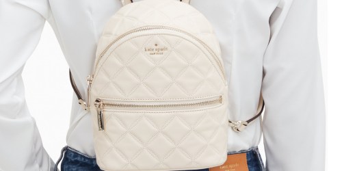 Kate Spade Quilted Mini Backpack Just $119 Shipped (Regularly $339) | 5 Color Options