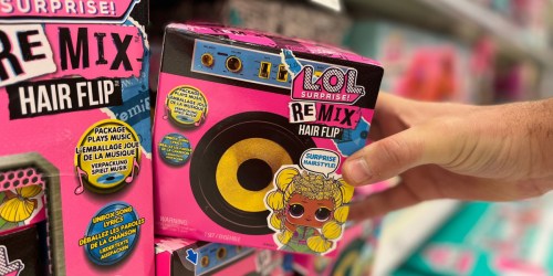 L.O.L. Surprise! Remix Hair Flip Dolls ONLY $4.99 at Target (Regularly $20) | Early Black Friday Deal