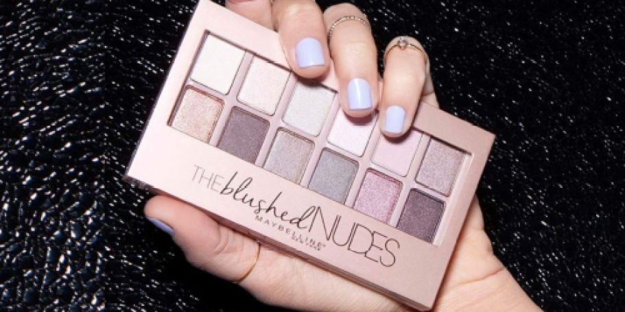Maybelline The Blushed Nudes Eyeshadow Palette Only $3.88 Shipped (Reg. $16)