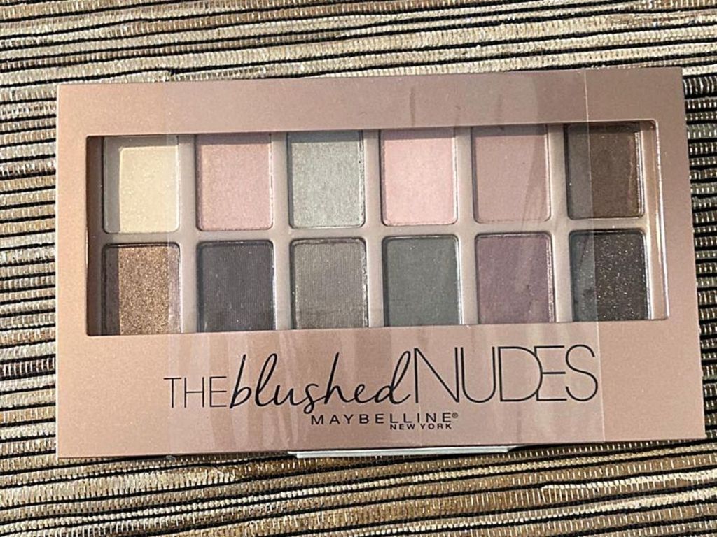 maybelline blushed nudes palette