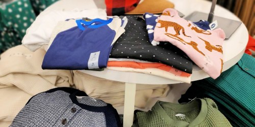 ** Old Navy Long Sleeve Tops for the Family from $5.49 (Regularly $11)