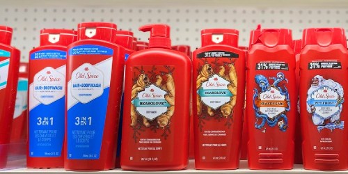 Old Spice 30oz Body Wash 4-Pack Only $20.97 on Amazon (Regularly $30)