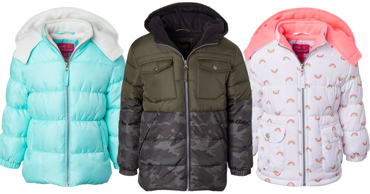Toddler & Kids Puffer Coats Only $16.99 at Zulily (Regularly $45)