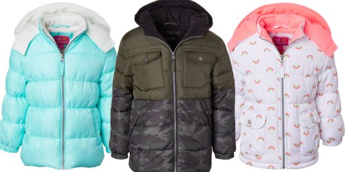 Toddler & Kids Puffer Coats Only $16.99 at Zulily (Regularly $45)