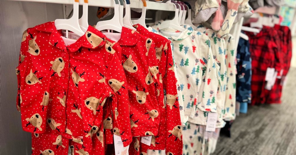 reindeer pajamas for toddlers at Target