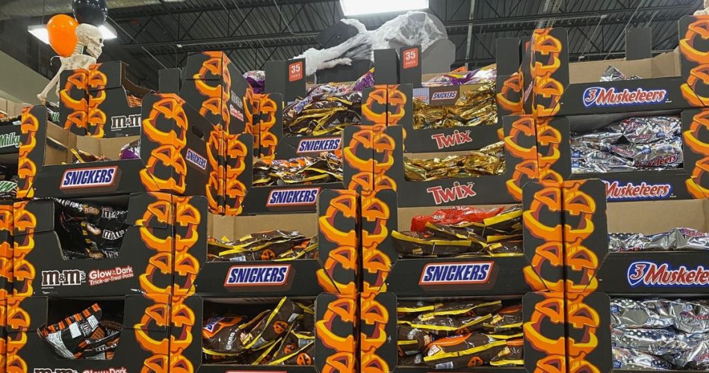 Halloween Candy in-store