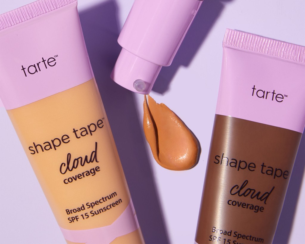 many tarte foundations in tubes