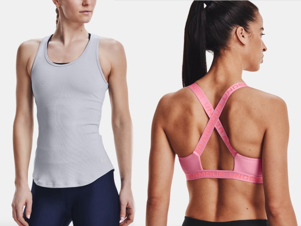 two under armour tops 