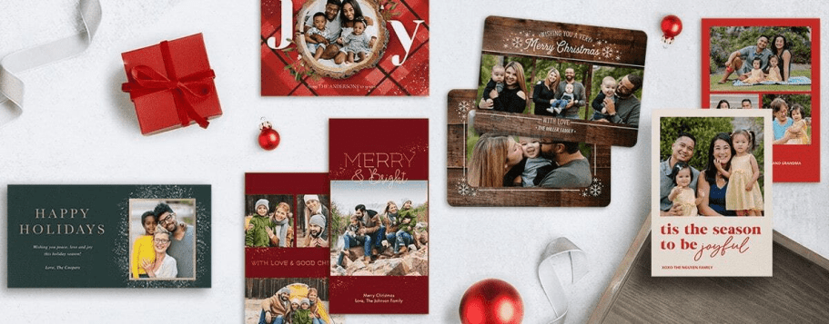Walmart Christmas photo cards