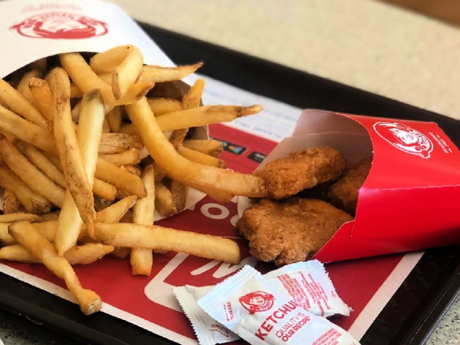 wendy's fries and nuggets