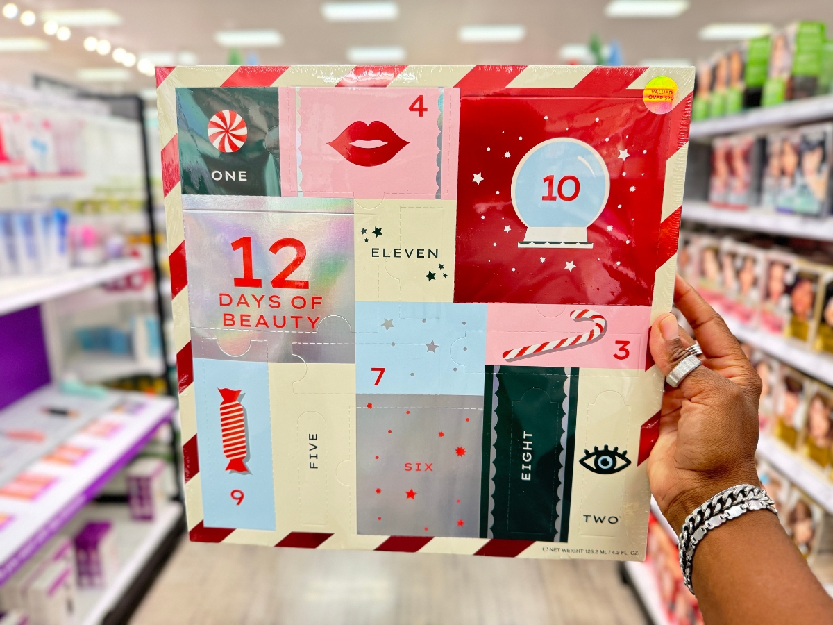 Hurry! New $20 Target Beauty Advent Calendars ($70 Value & Will Sell Out!)