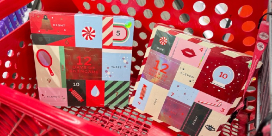 Grab the New $20 Target Beauty Advent Calendars Before They Sell Out ($70 Value!)