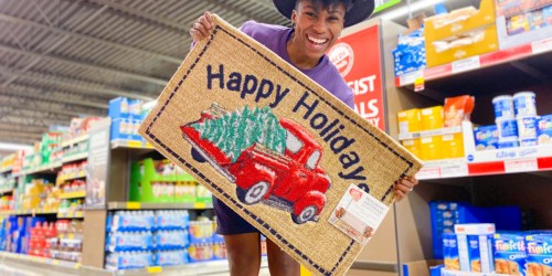 Cute Holiday Doormats Only $6.99 & Accent Rugs Just $7.99 at ALDI