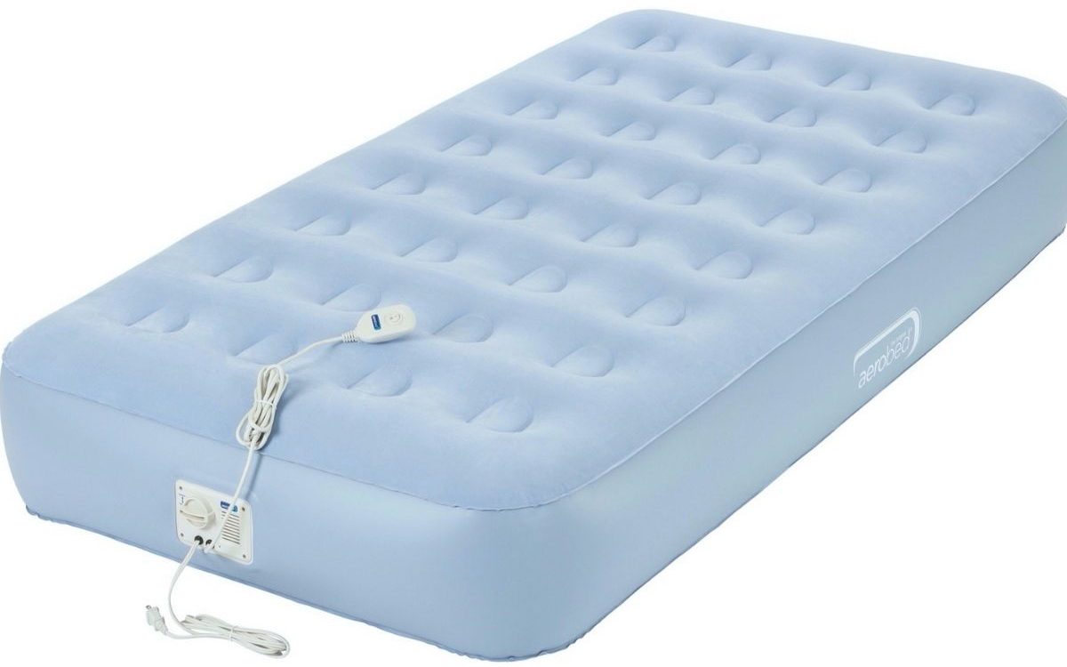 Aerobed single outlet air mattress