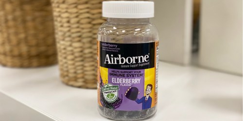Airborne Elderberry Gummies 130-Count Bottle Only $20 Shipped on Amazon (Regularly $33)