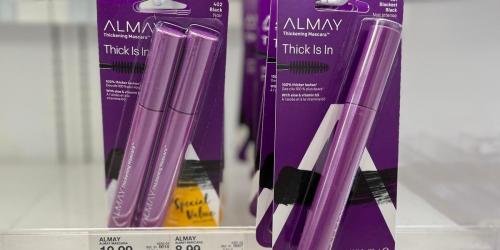 Score TWO Better Than FREE Almay Mascaras After Cash Back at Walgreens