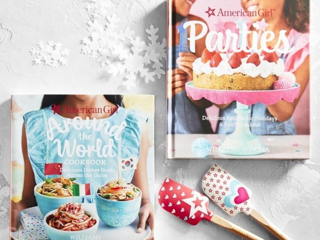 american girl parties and around the world cookbooks