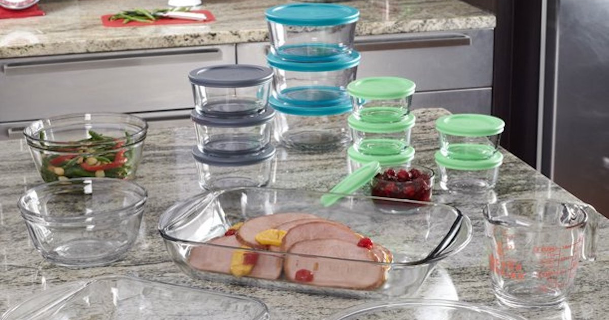 anchor hocking 32 piece bake and store set