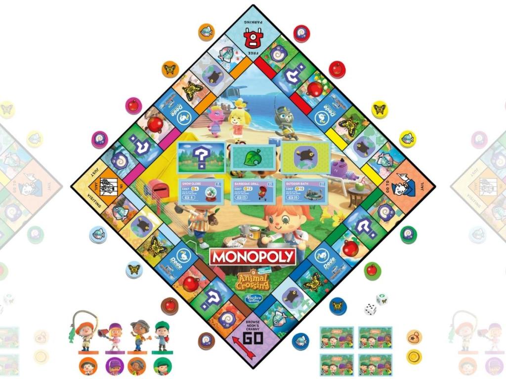 Animal Crossing Monopoly Board Game